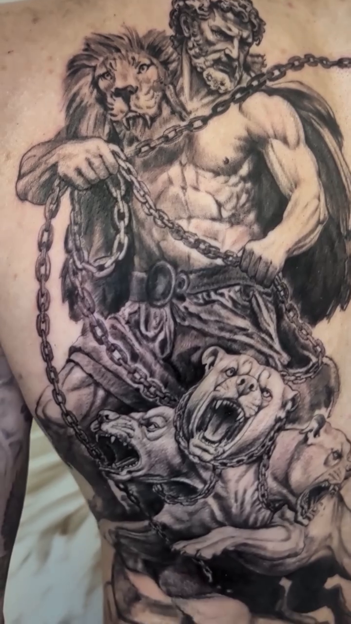 Tattoo by @the_neon_lady — realism, black_and_grey