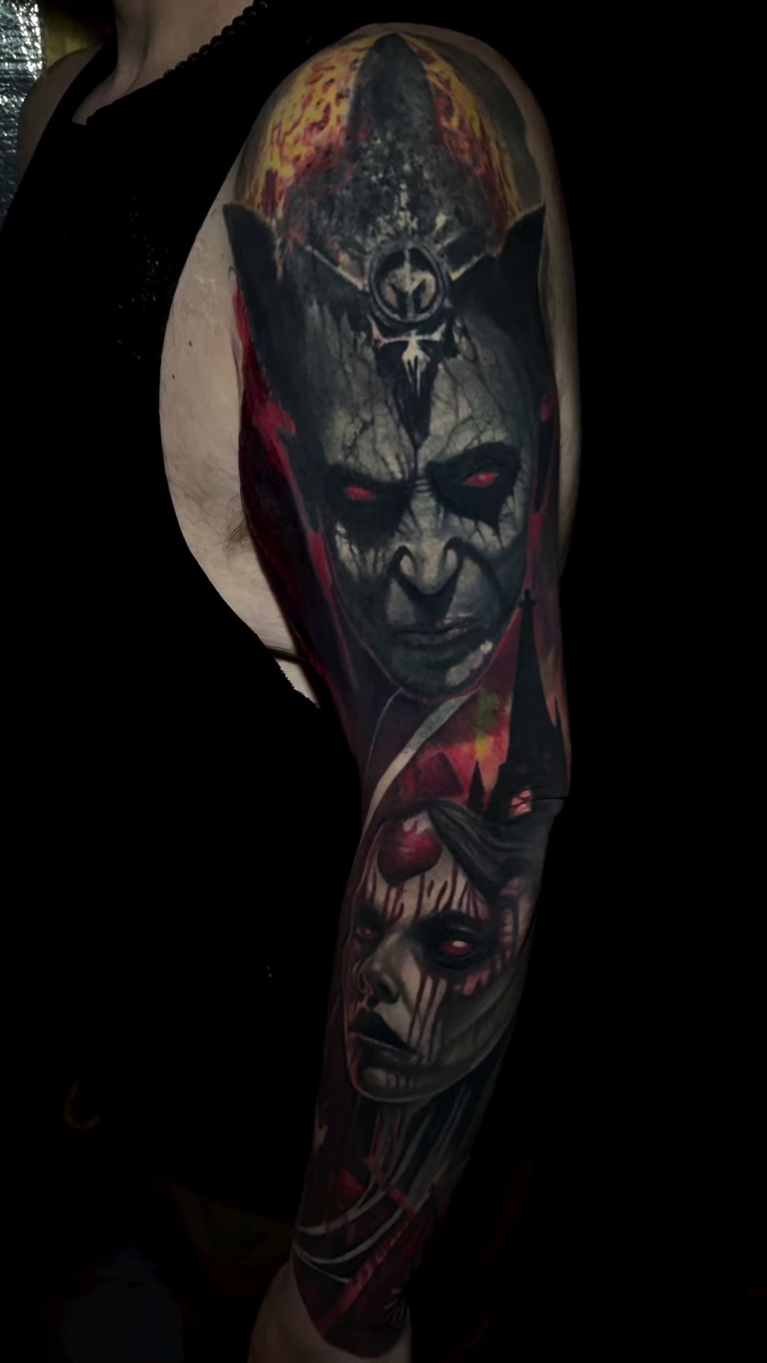 Tattoo by @brynbeer_official — dark_realism, black_and_grey