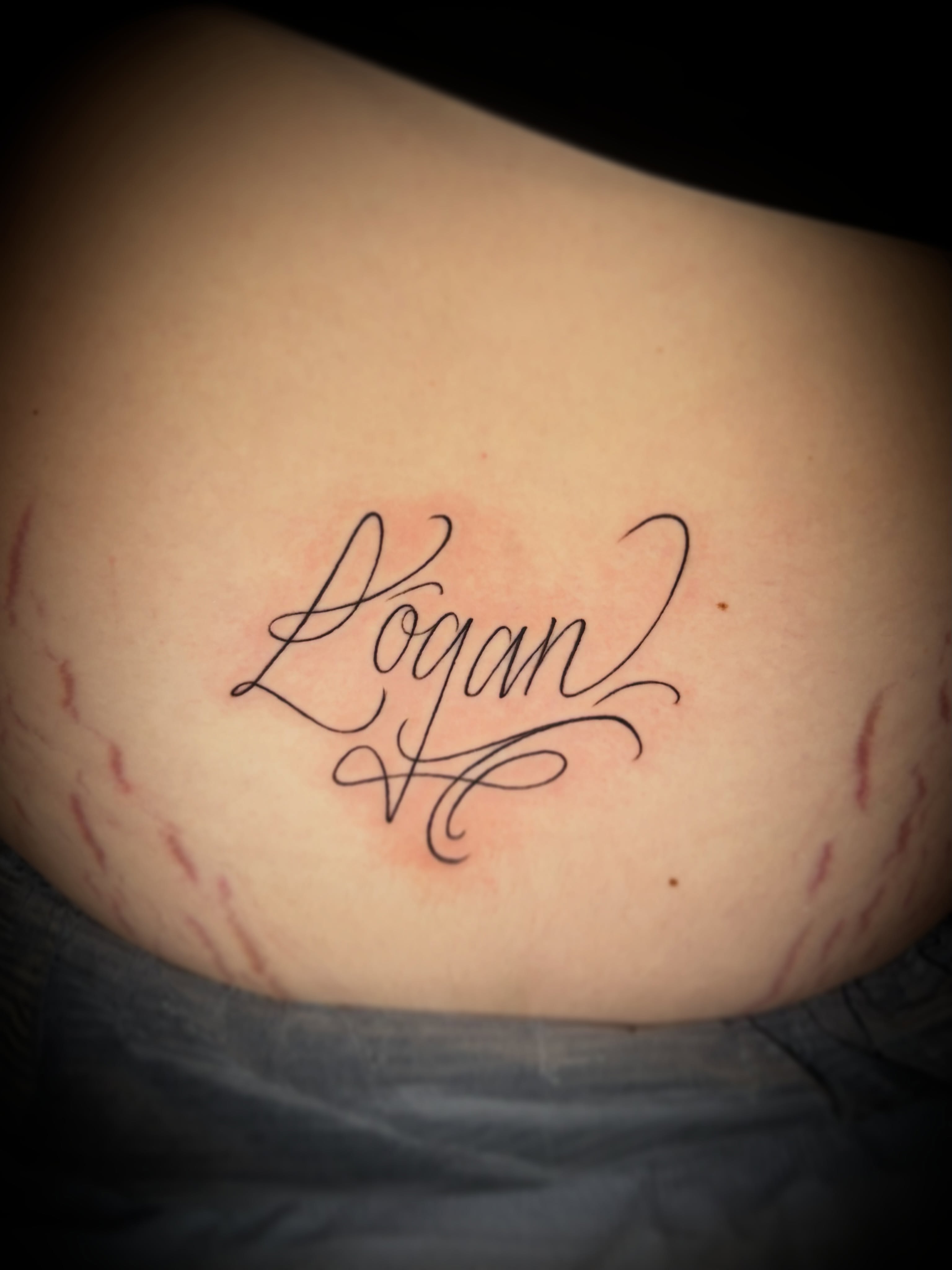 Tattoo by @theendoftimeis2am โ lettering_script