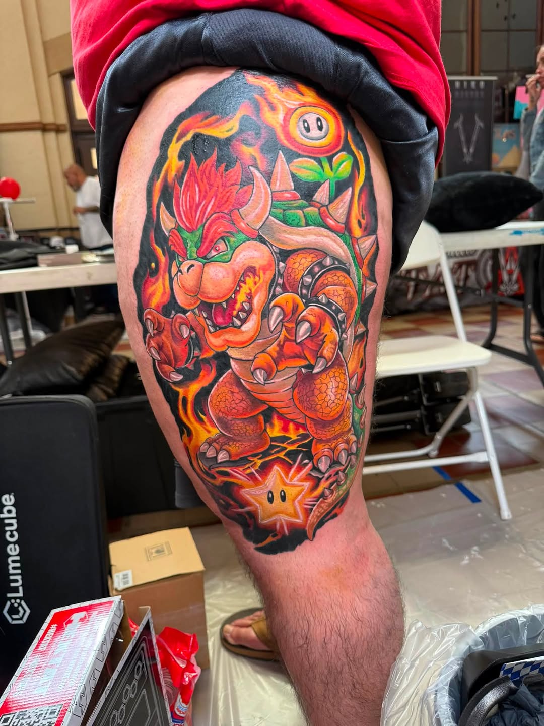 Tattoo by @zac_inkd — new_school, anime