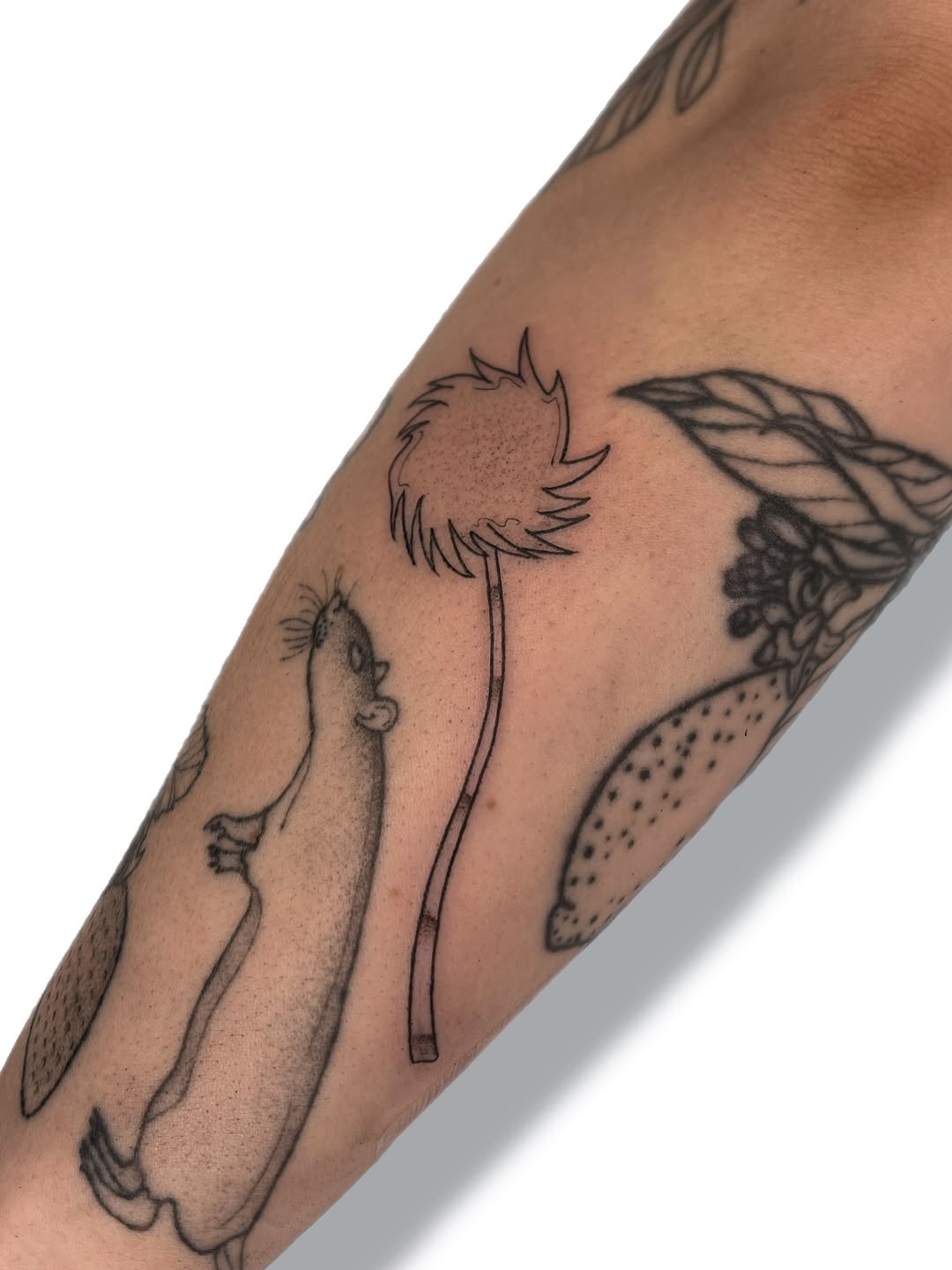 Tattoo by @julesdoestattoos — illustrative, black_and_grey
