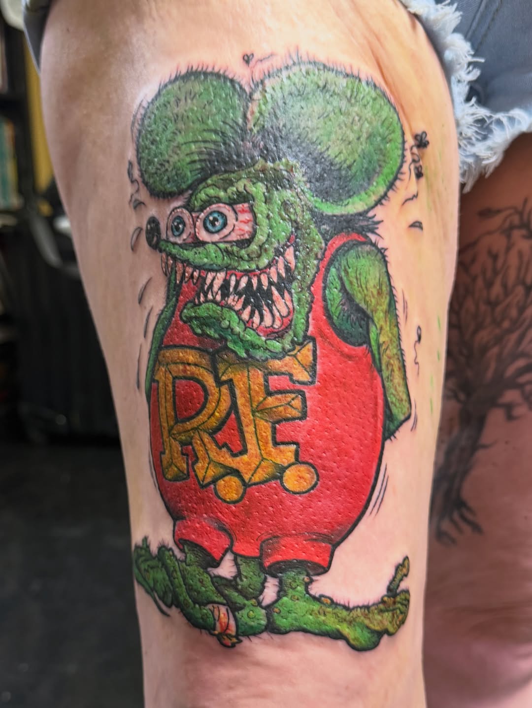 Tattoo by @nickweavertattoos — new_school