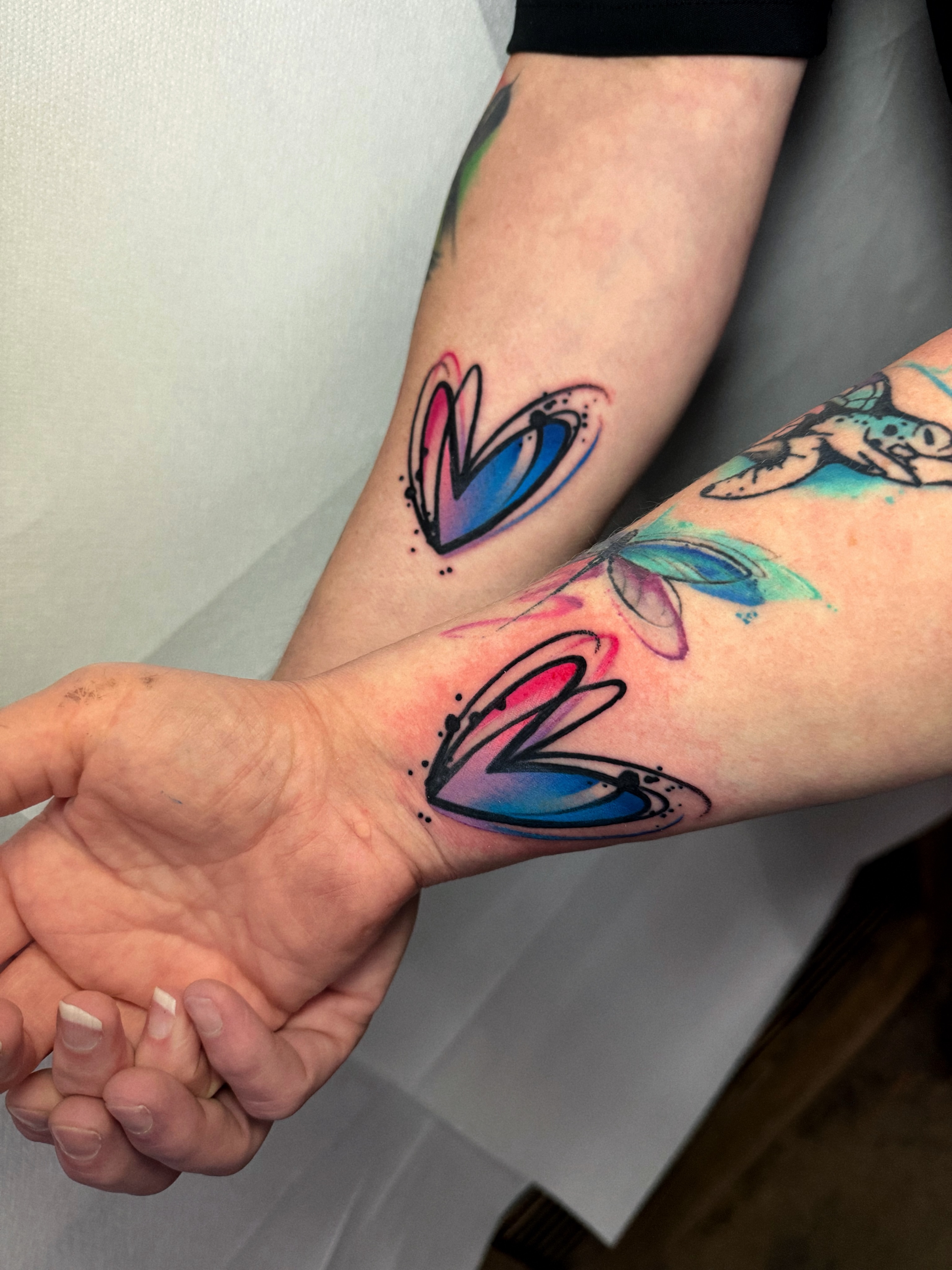 Tattoo by @martapoisontattoo โ watercolor