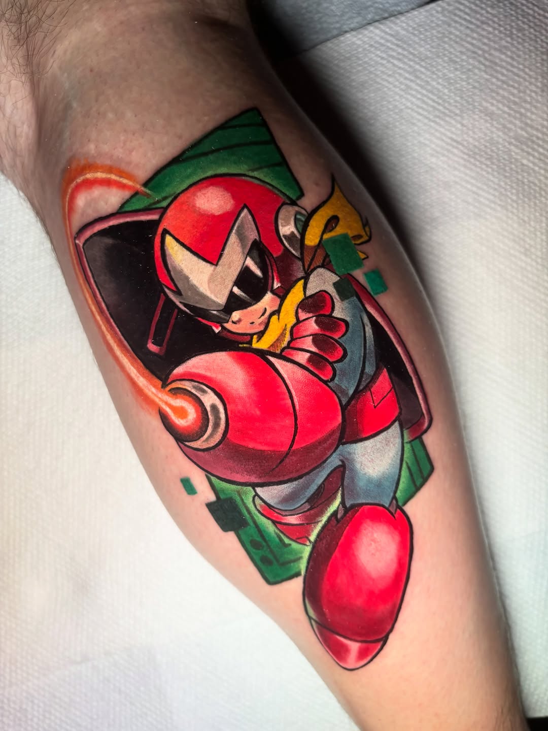Tattoo by @ktd_tat2 — new_school, anime