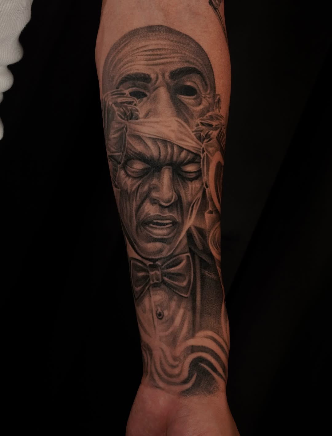 Tattoo by @hrndz_brian — realism, black_and_grey