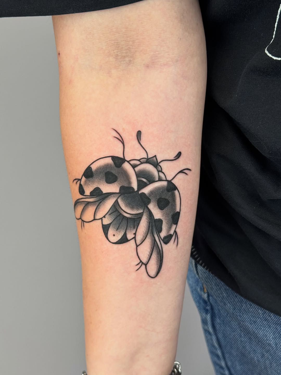 Tattoo by @dieslowtattoo — american_traditional, black_and_grey