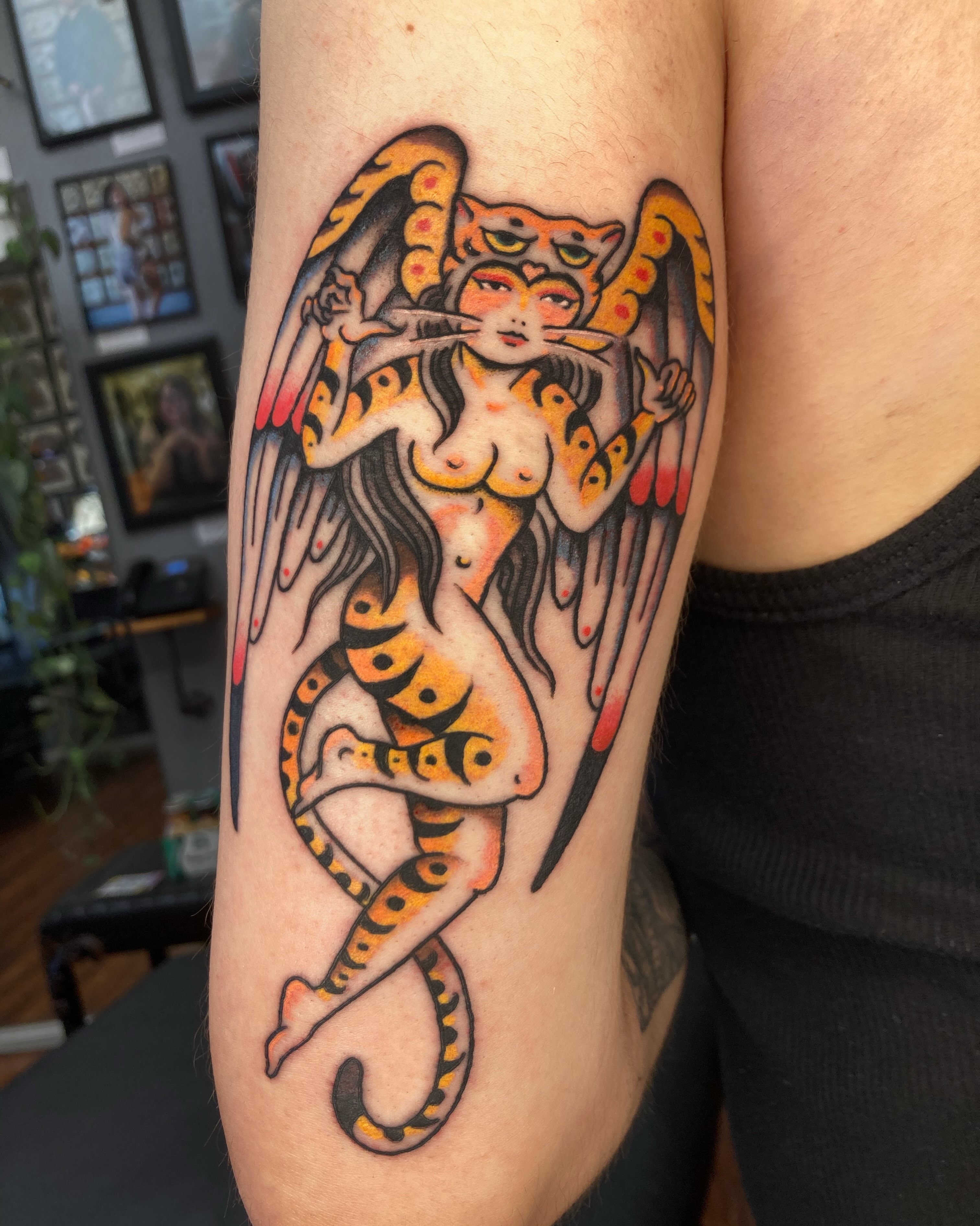 Tattoo by @lilspankee — american_traditional