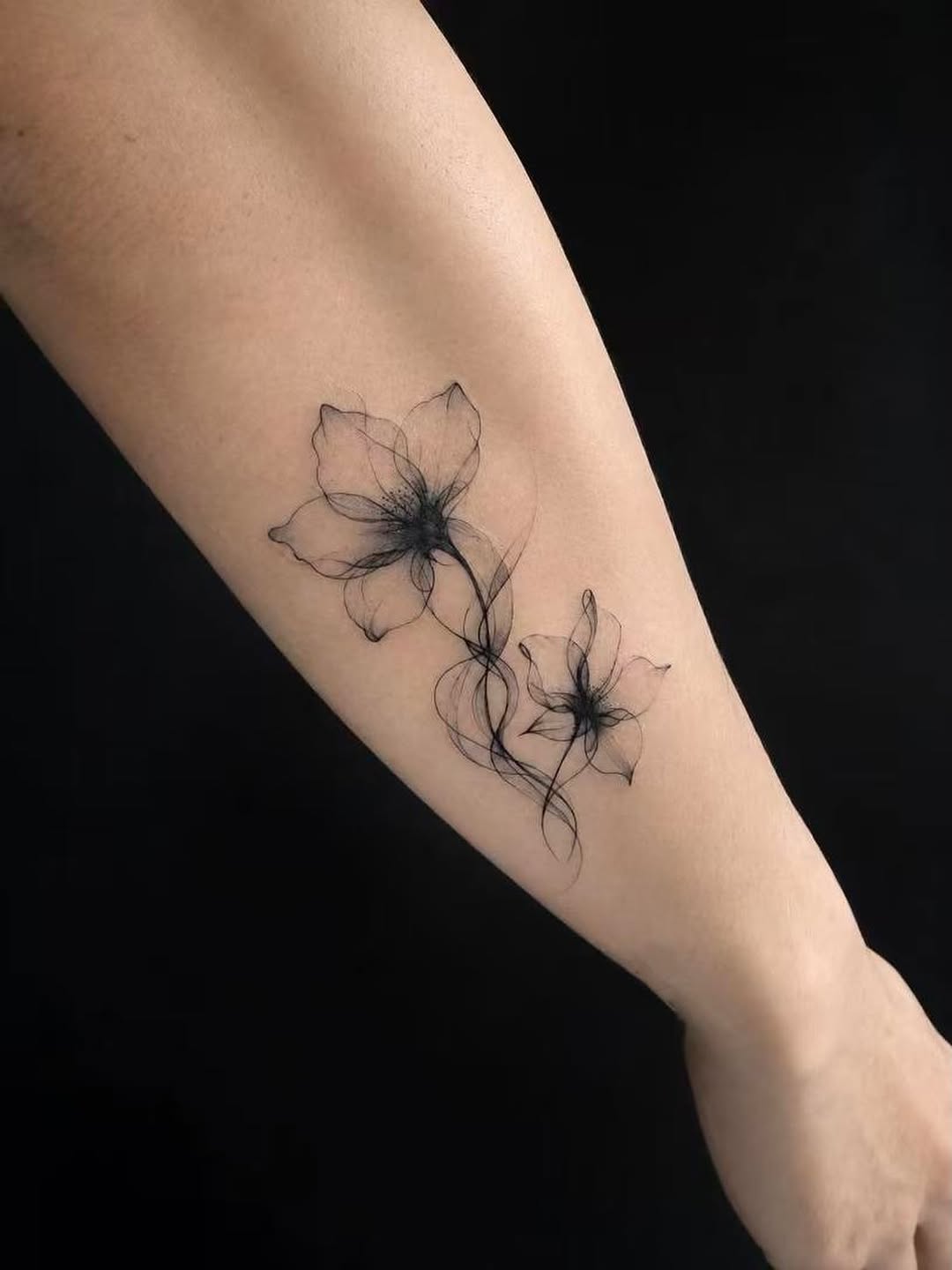 Tattoo by @baronart_david — fine_line, black_and_grey