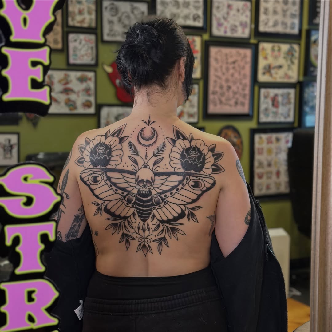 Tattoo by @tattooerdylan — blackwork, ornamental