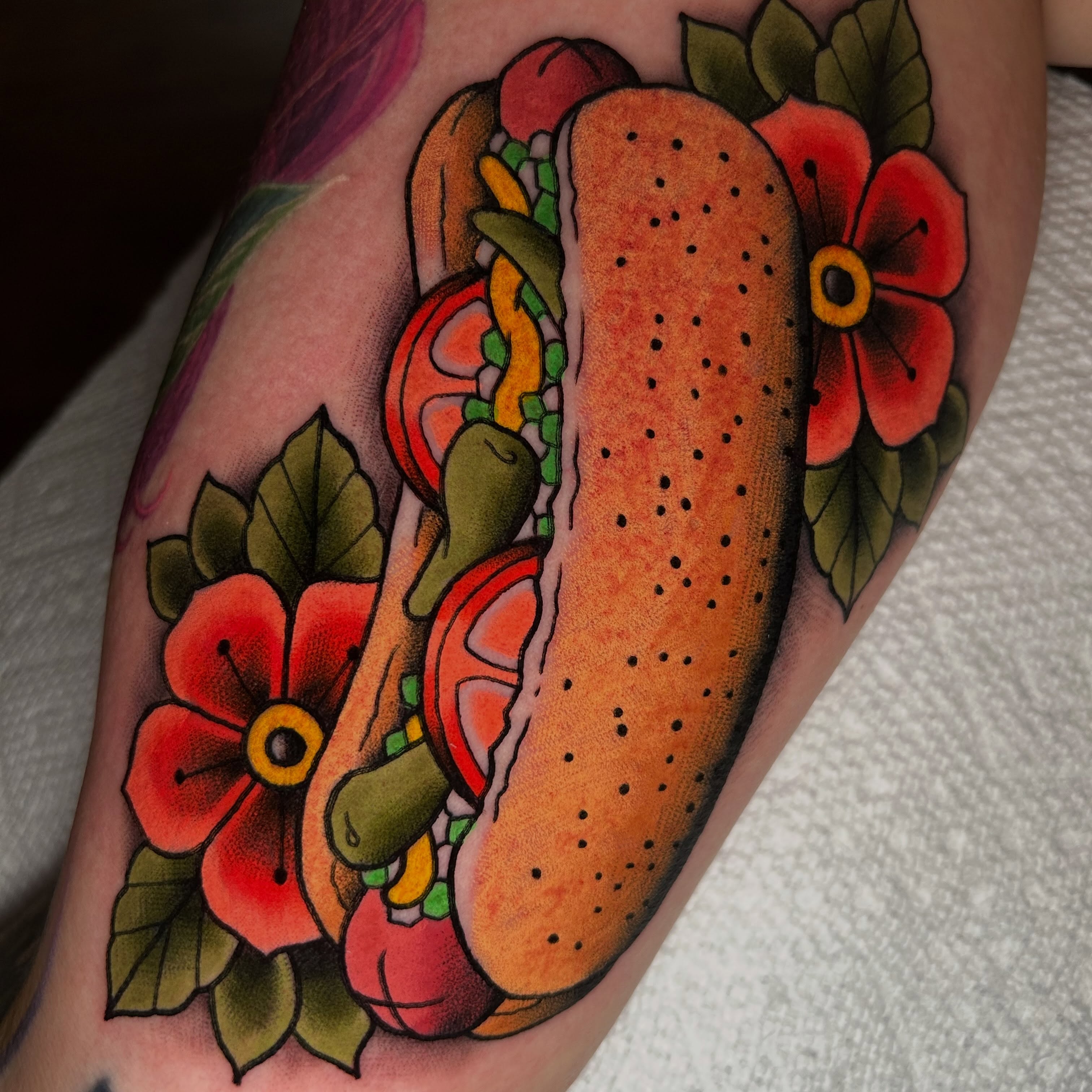 Tattoo by @skeletonkeytattoos — american_traditional