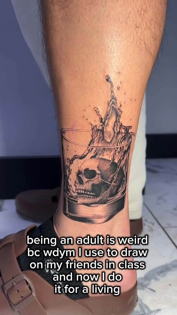 Tattoo by @gabsthegeminii โ realism, black_and_grey