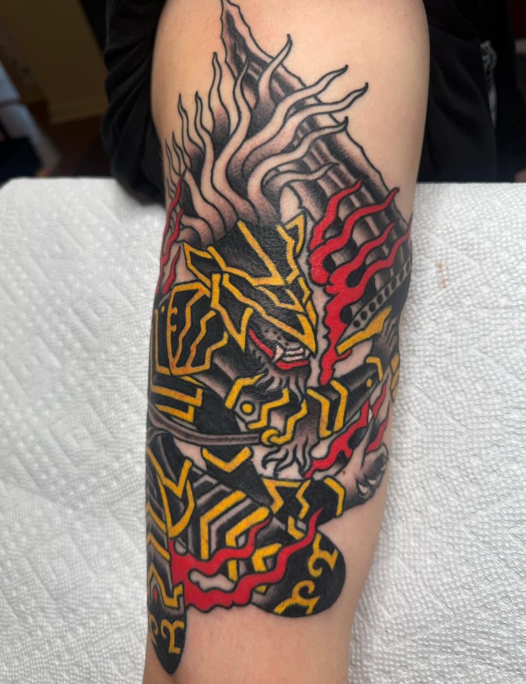 Tattoo by @tsmtattoo — neo_traditional, blackwork