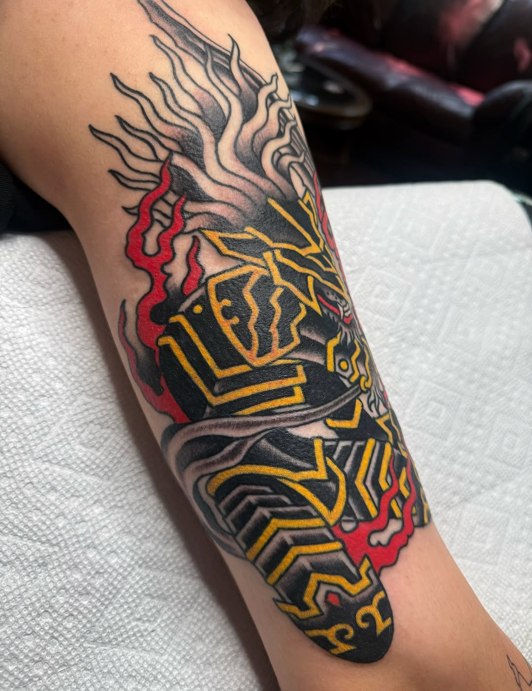 Tattoo by @tsmtattoo — japanese_irezumi, blackwork