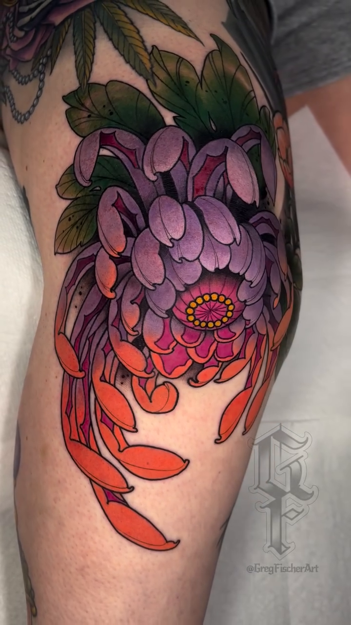 Tattoo by @gregfischerart โ japanese_irezumi