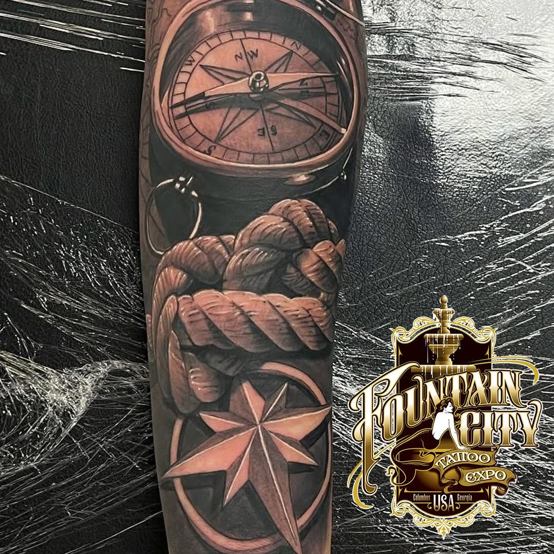 Tattoo by @marky_chavez โ realism, black_and_grey
