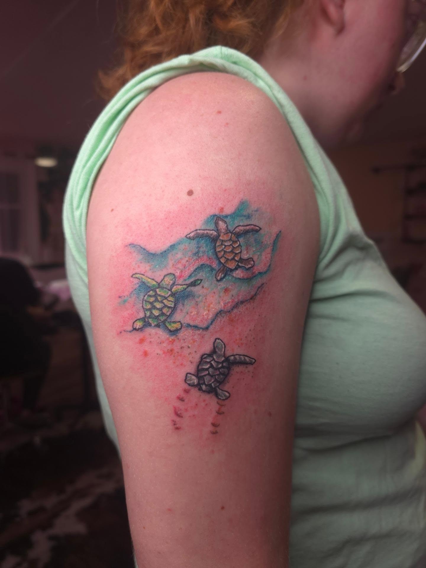 Tattoo by @kennedy_novella — watercolor