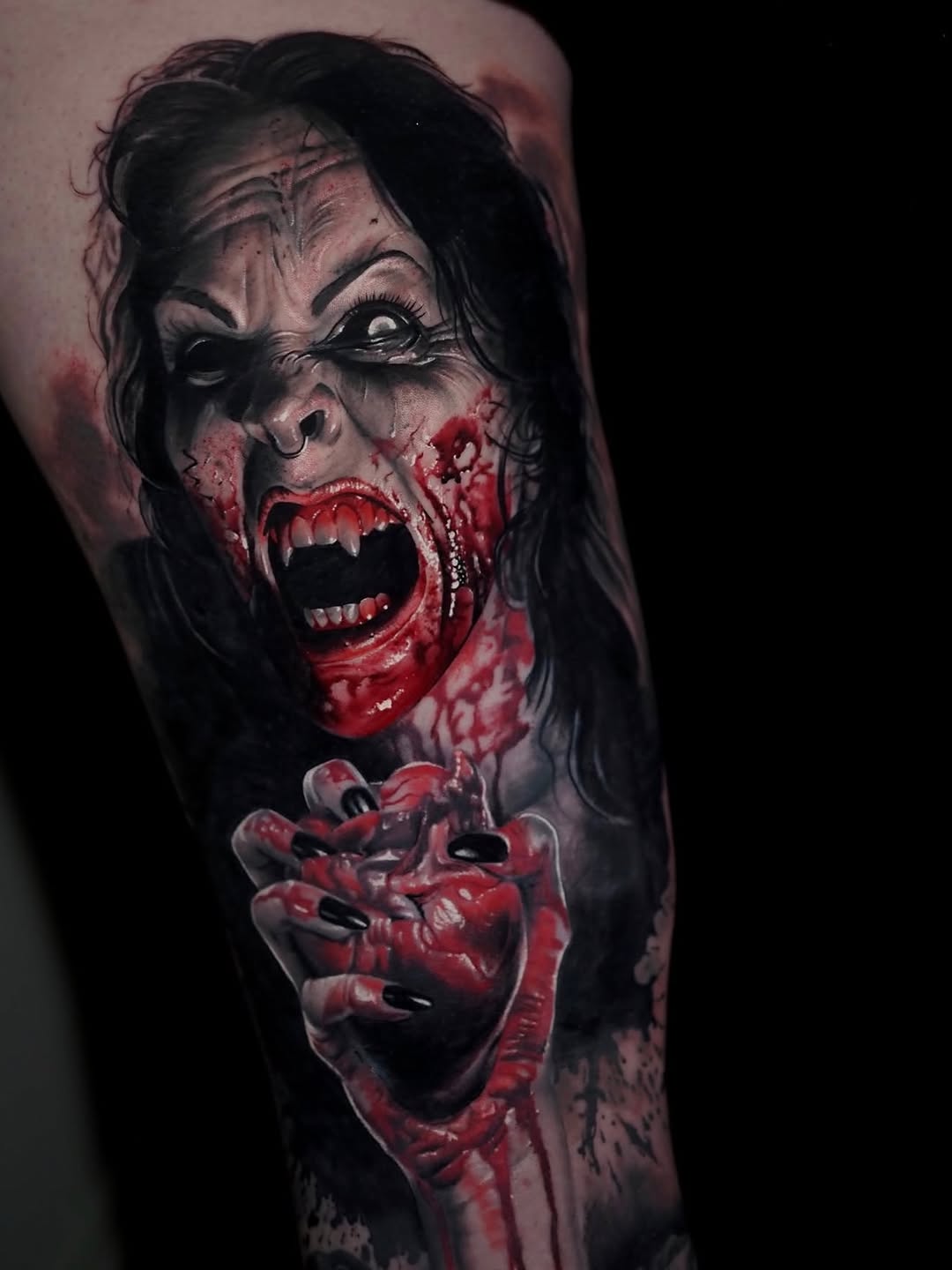 Tattoo by @anna_belle_tattoo — dark_realism, realism