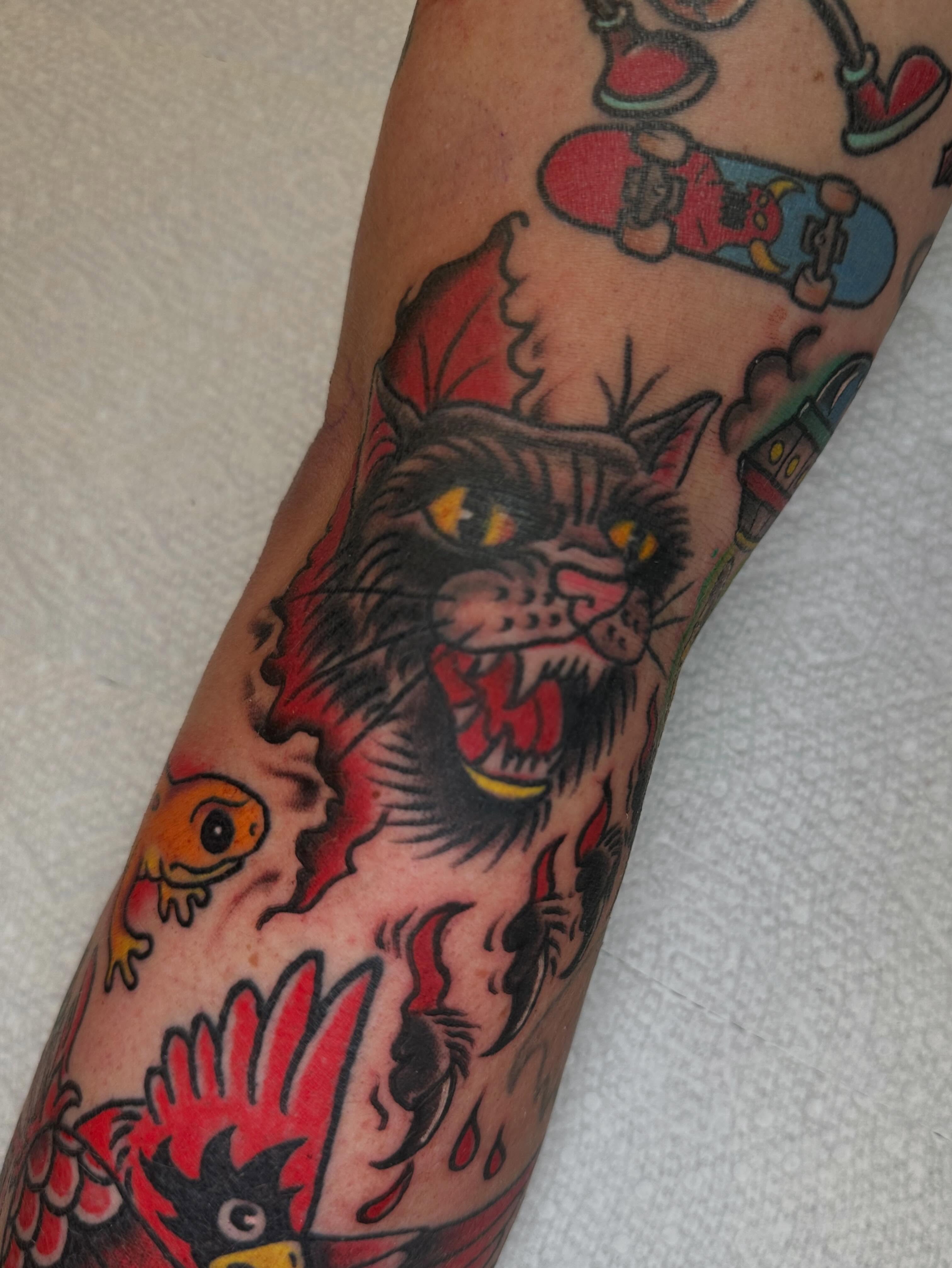 Tattoo by @ethanjester_tattoos — american_traditional