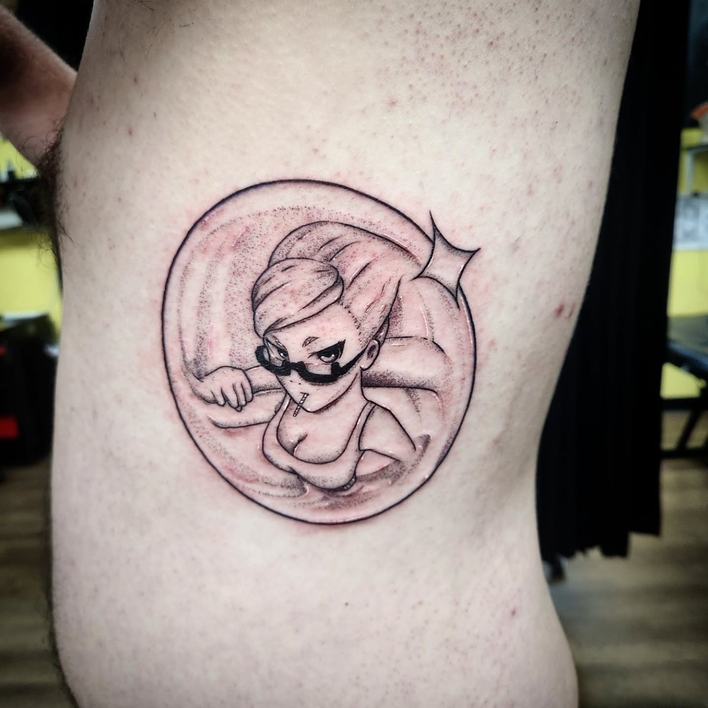 Tattoo by @eric_art1313 — black_and_grey