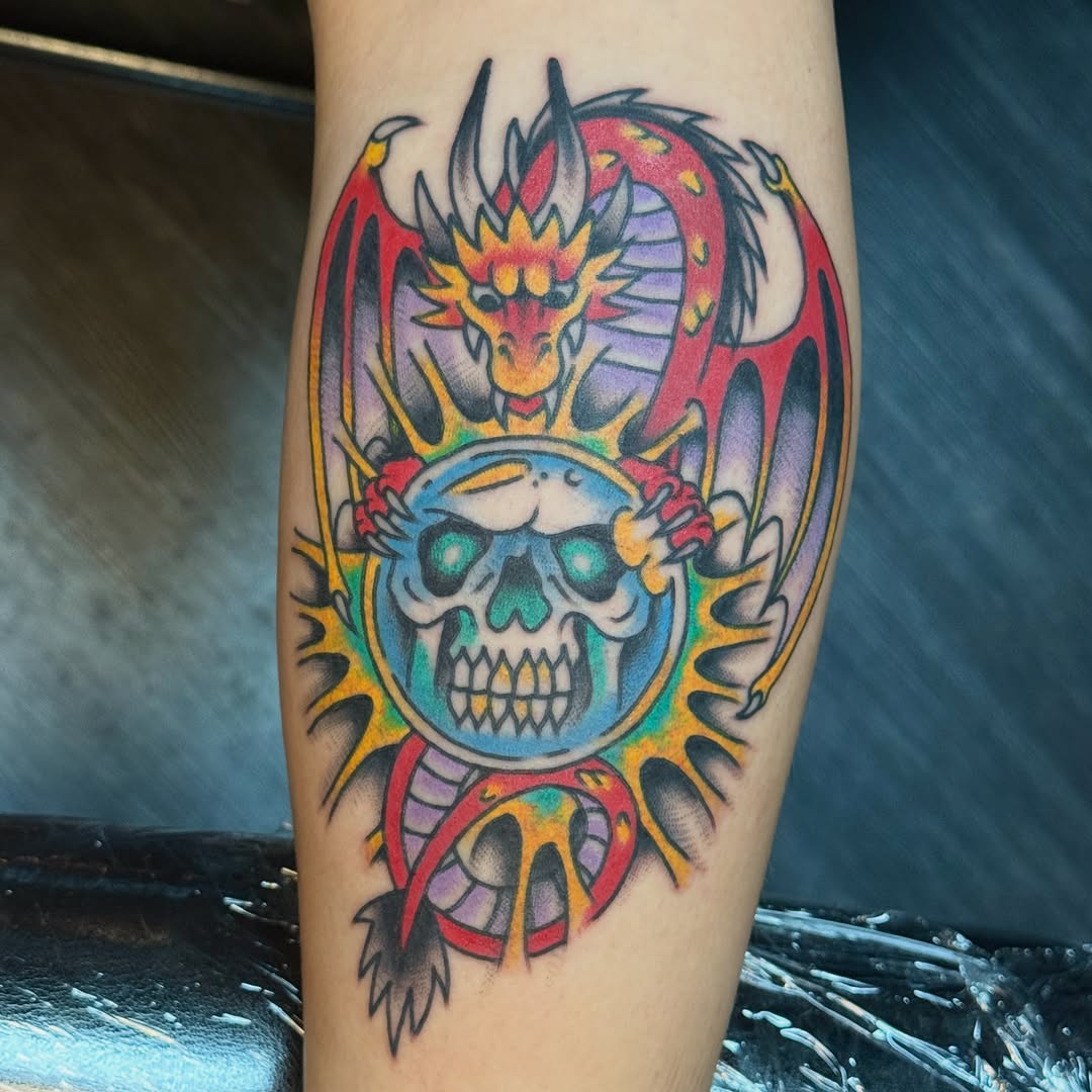 Tattoo by @traddymaddie — american_traditional