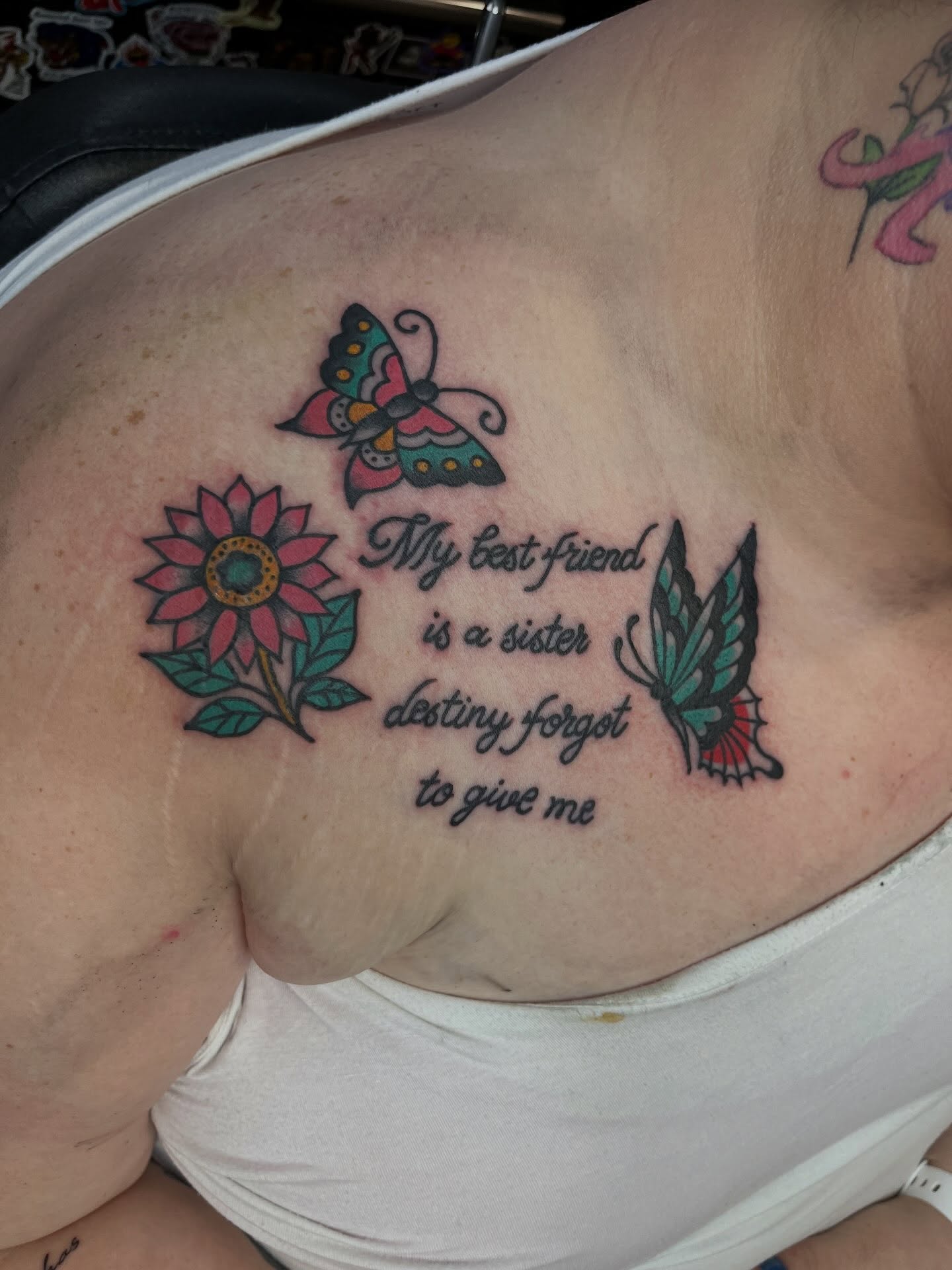Tattoo by @diamonddavetats — american_traditional, dotwork