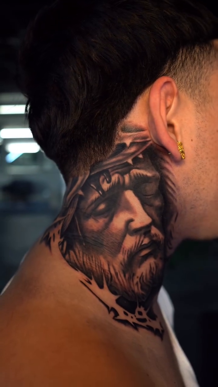 Tattoo by @rafa_inks — realism, black_and_grey
