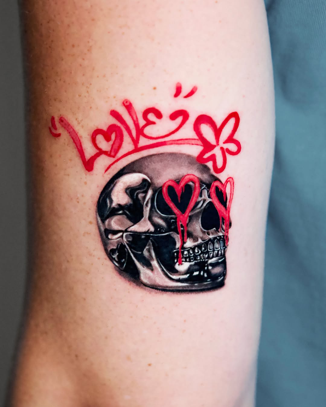 Tattoo by @tattooist_yeye — black_and_grey, lettering_script