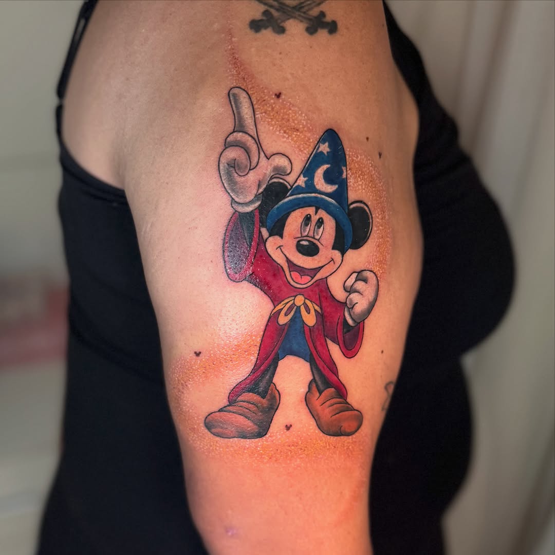 Tattoo by @faith_tat2 — anime, new_school