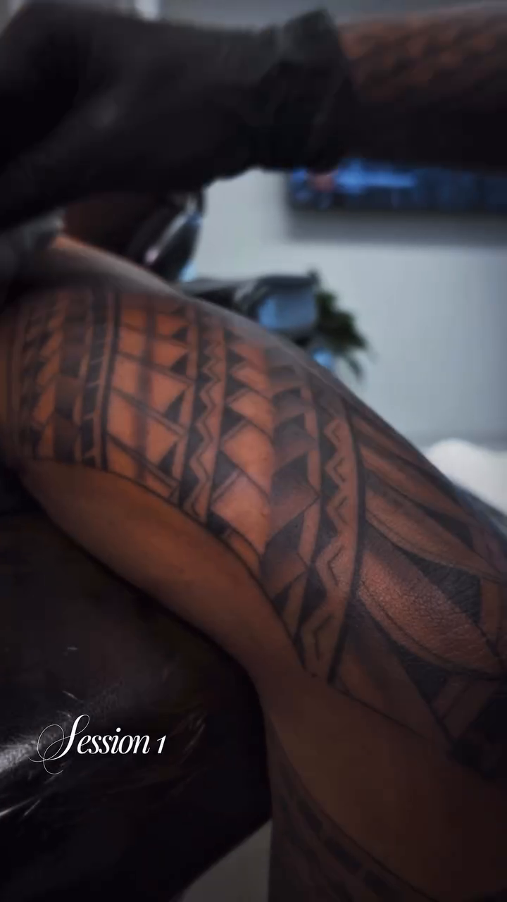 Tattoo by @desmond_tattoos — tribal
