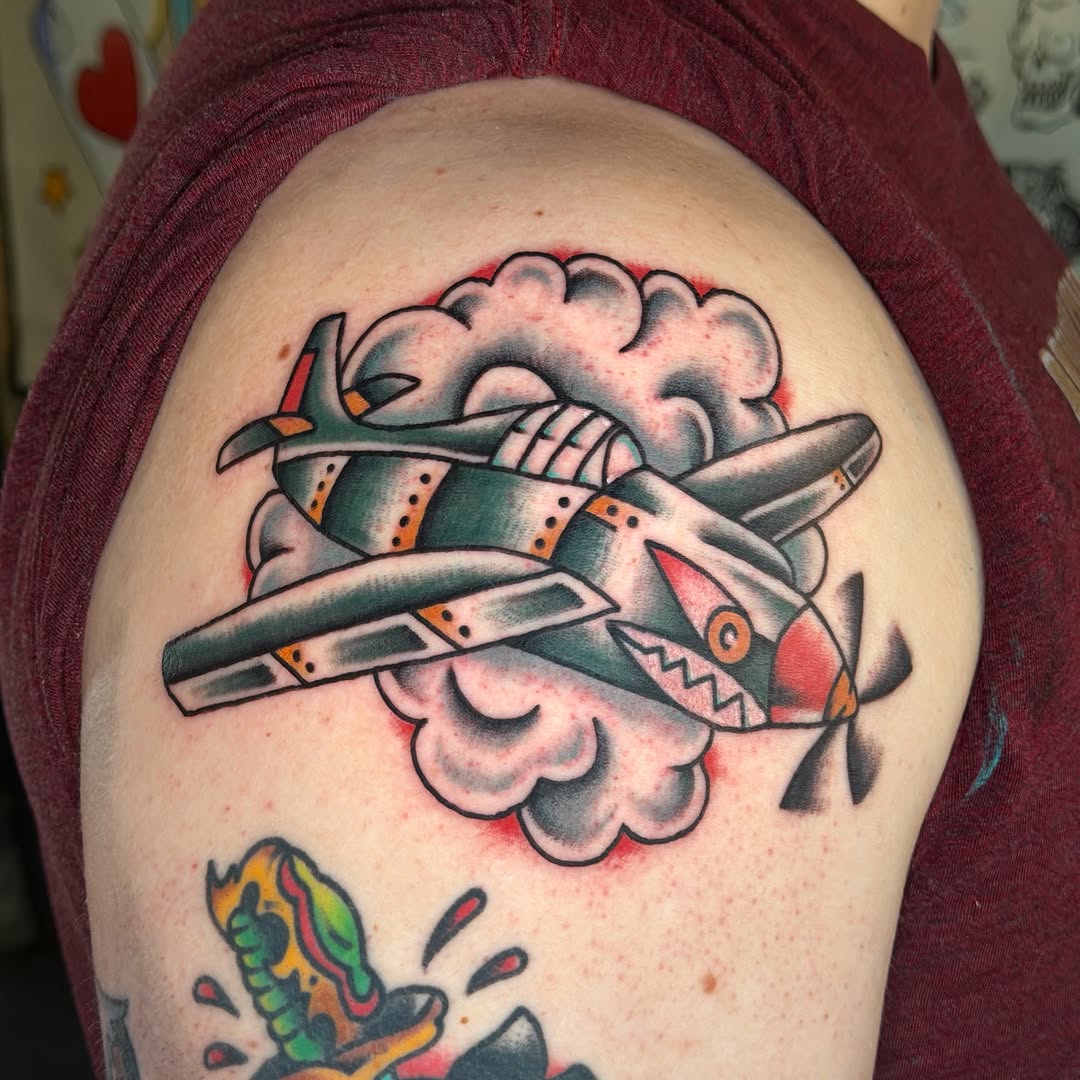 Tattoo by @goodpickenstattoo — american_traditional