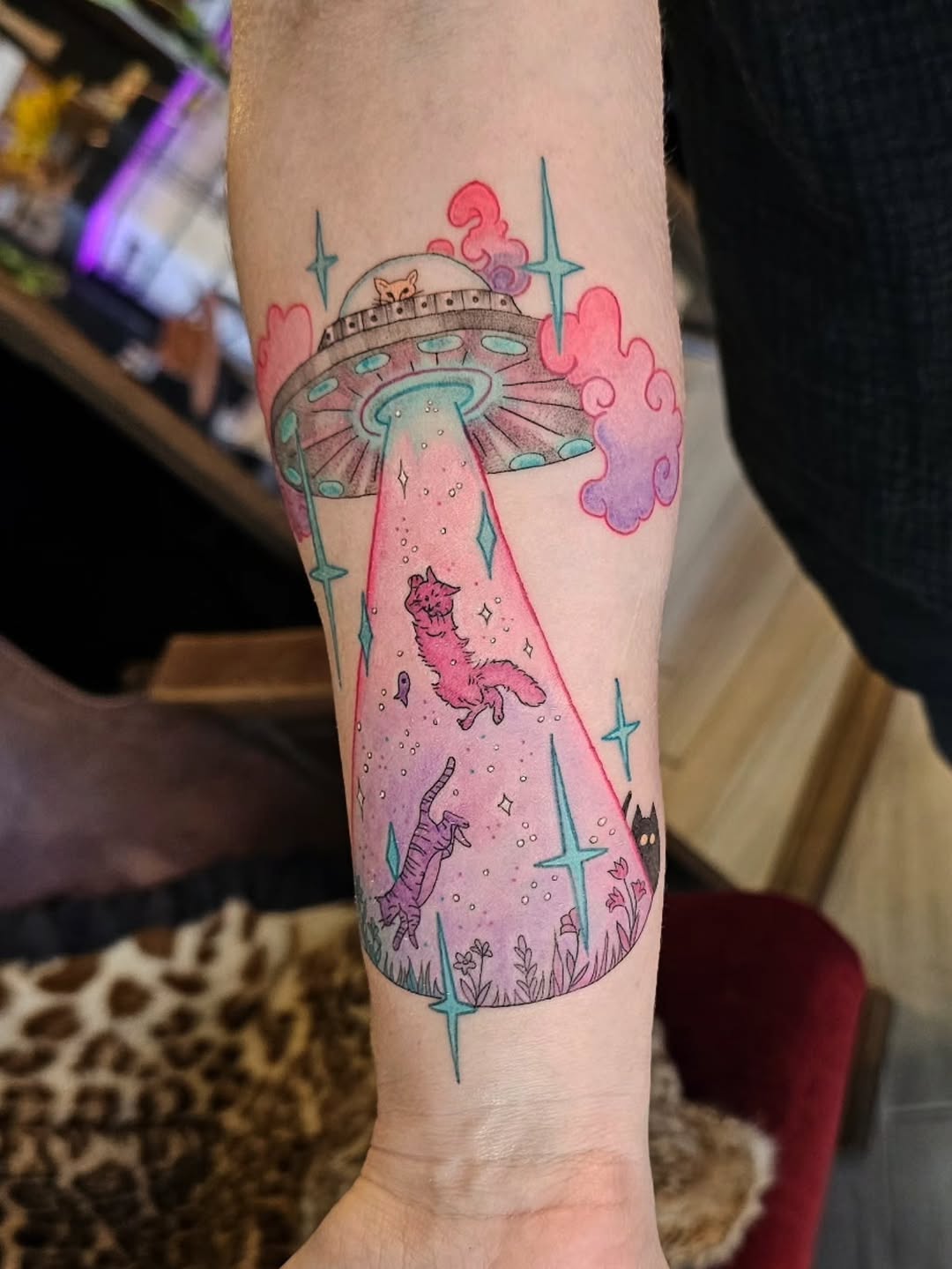 Tattoo by @caseyjo.tattoos — new_school, illustrative