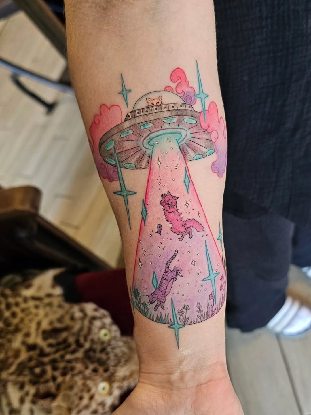 Tattoo by @caseyjo.tattoos — new_school, illustrative