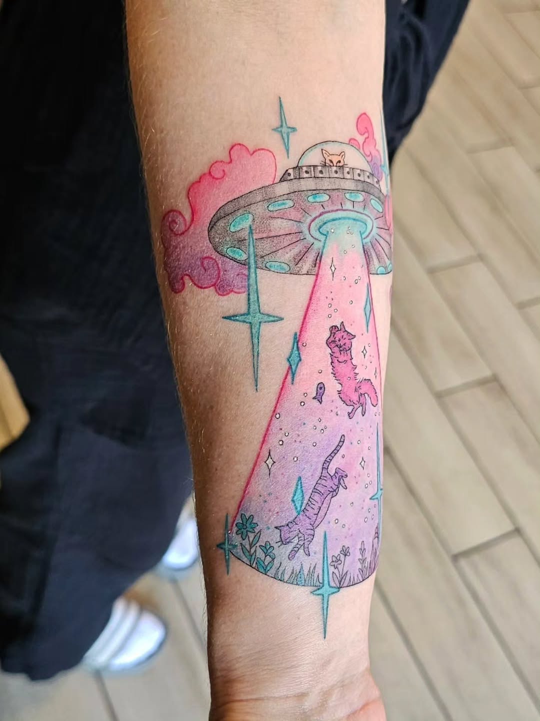 Tattoo by @caseyjo.tattoos — new_school, illustrative