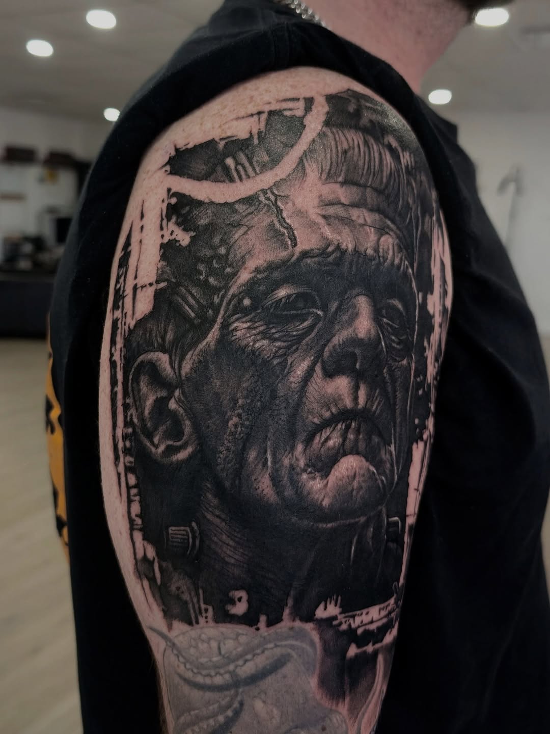 Tattoo by @alex.capatina.tattoos — realism, black_and_grey