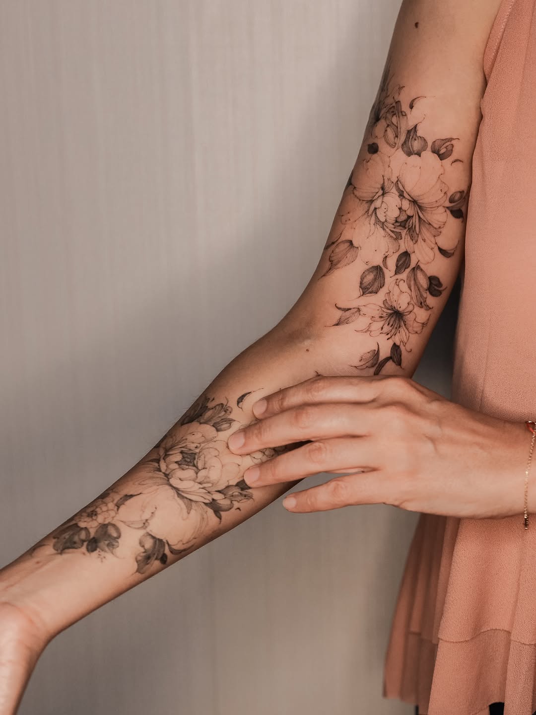 Tattoo by @merry_tattoo — fine_line, black_and_grey