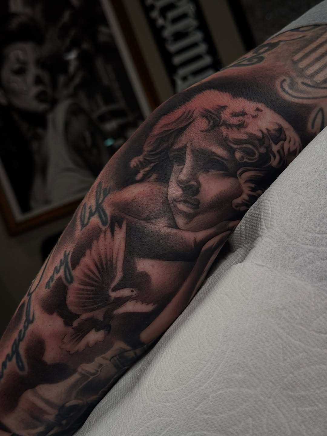 Tattoo by @josephpassion__ — black_and_grey, realism