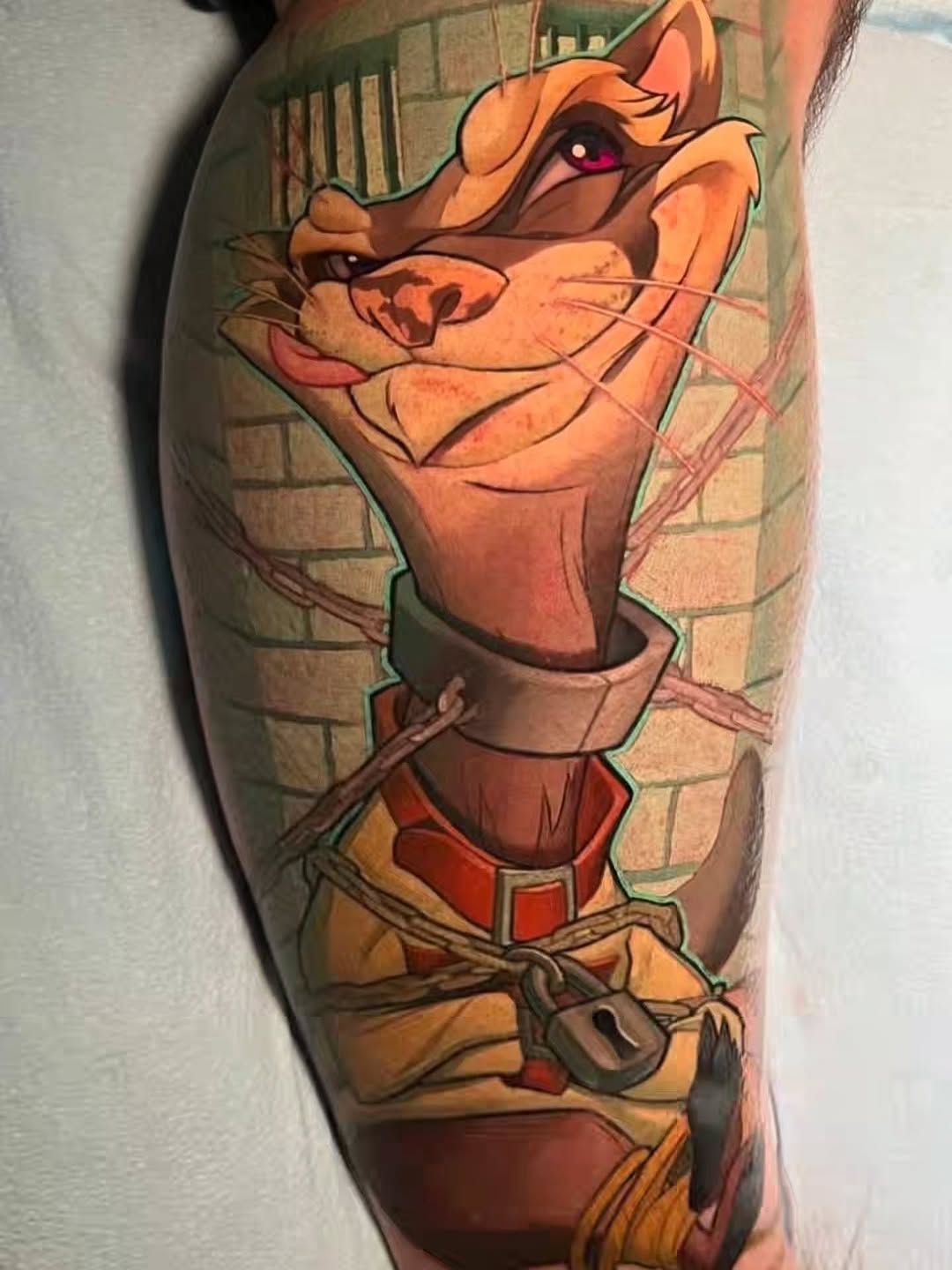 Tattoo by @2cartoony4me โ new_school