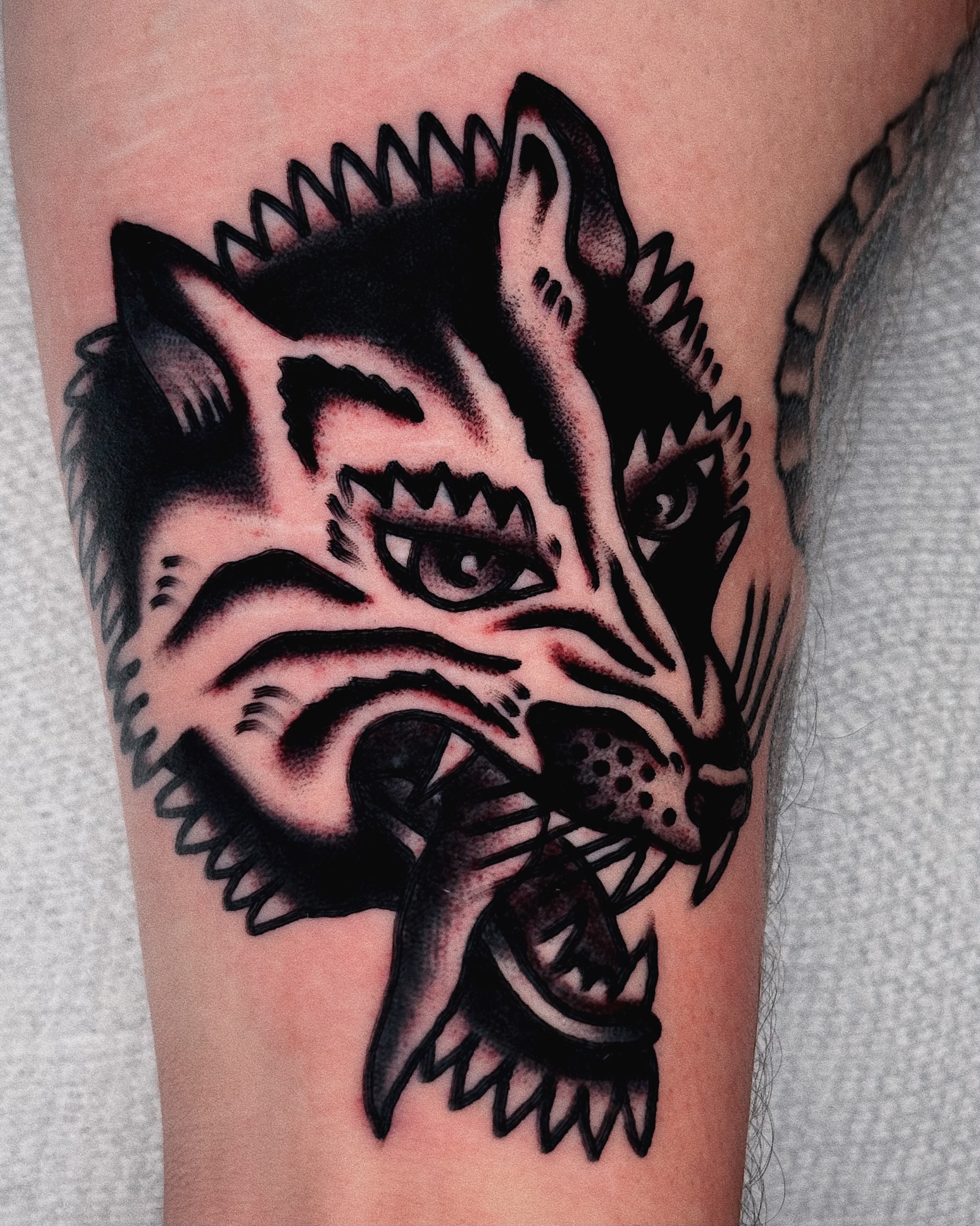 Tattoo by @seanmicheltattoo — american_traditional