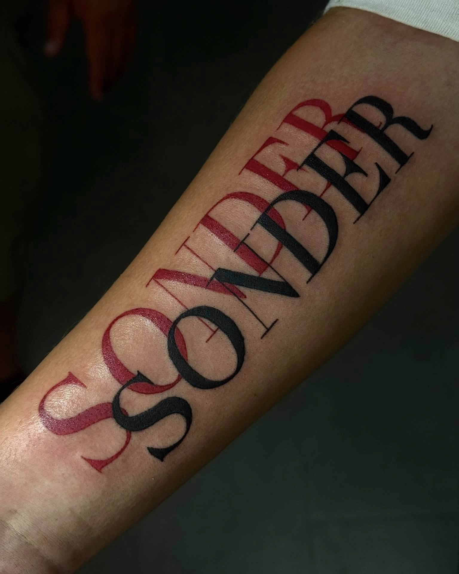 Tattoo by @justin_hofmeister_ — lettering_script