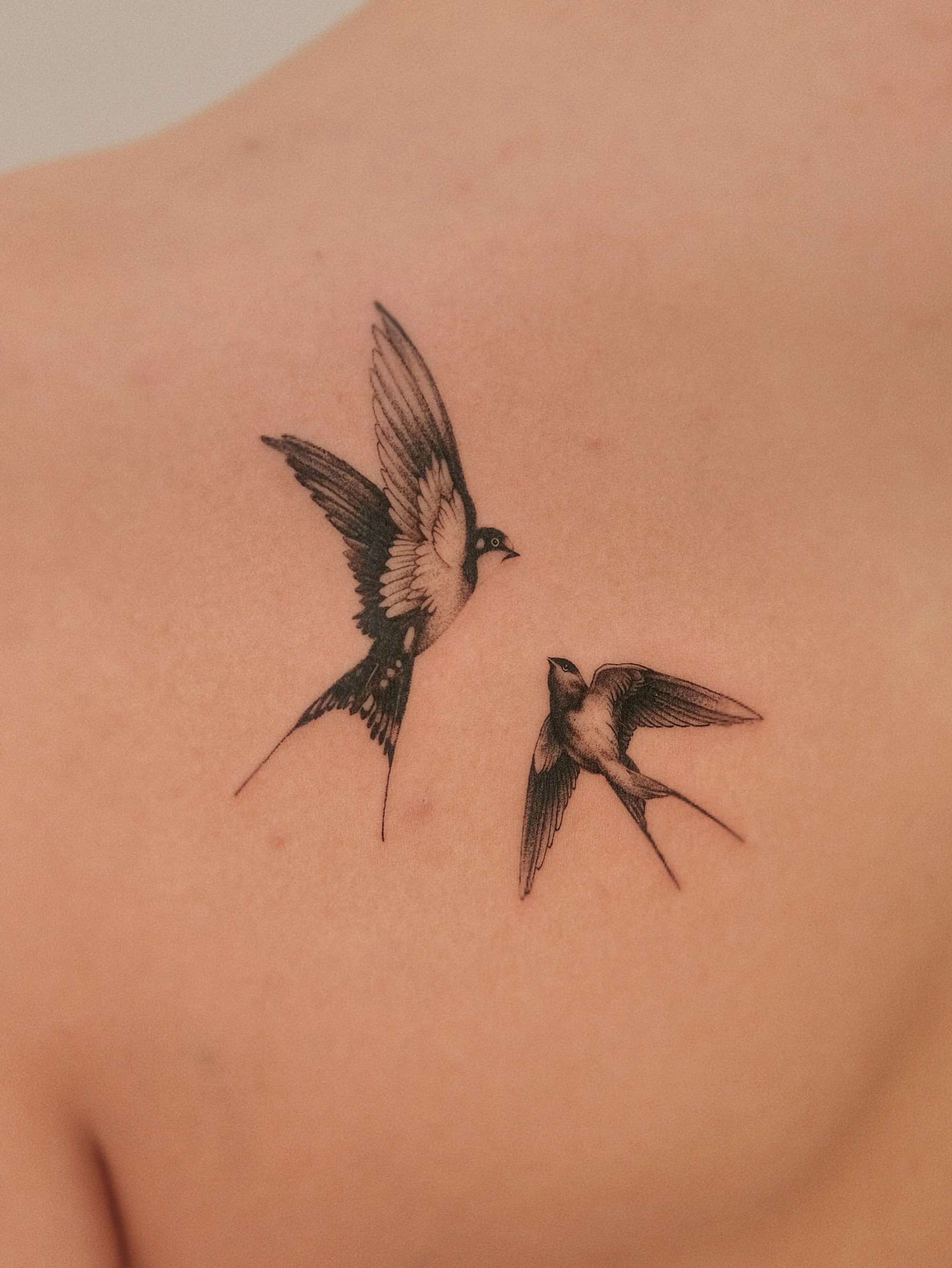 Tattoo by @13.tattooer — black_and_grey