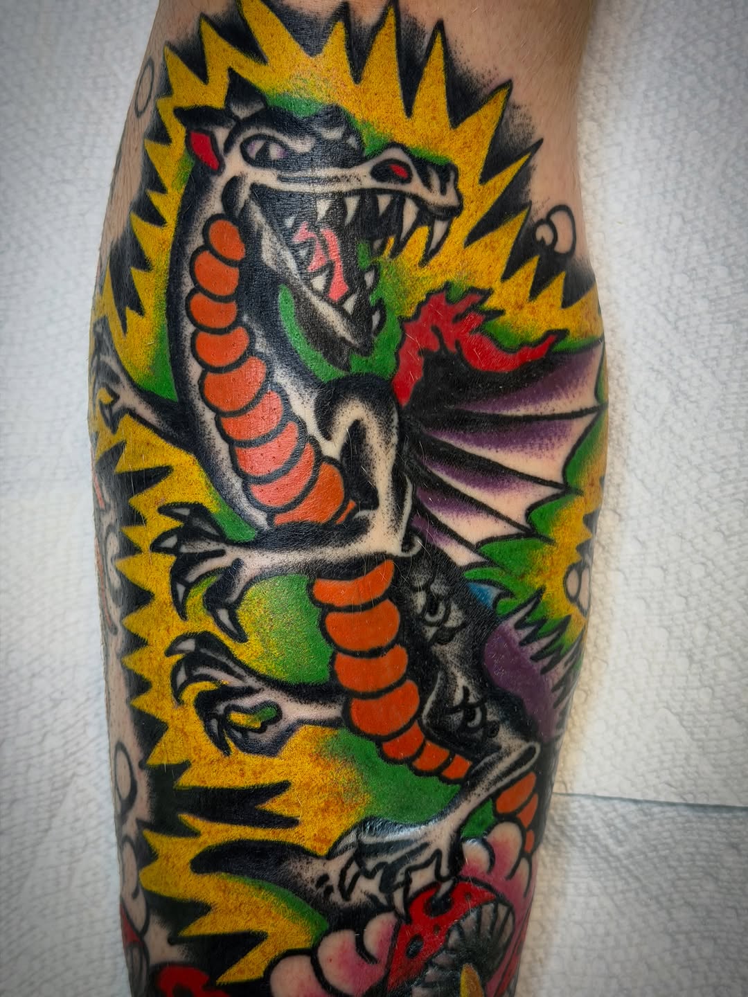 Tattoo by @nickmorantattooer — american_traditional