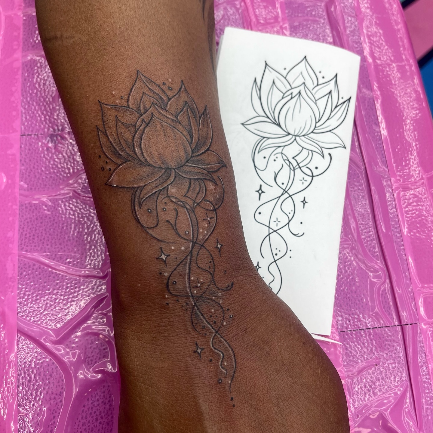 Tattoo by @inknpaint.society β dotwork