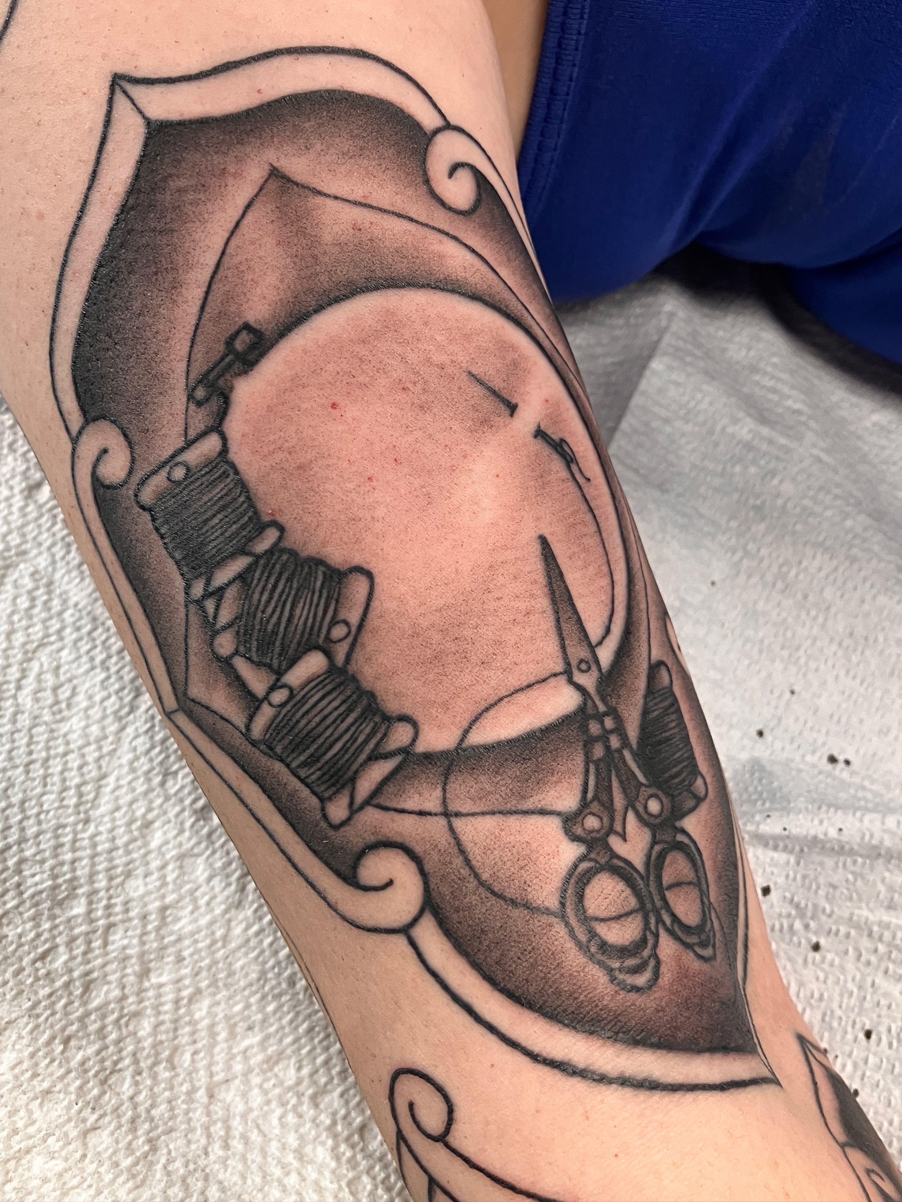 Tattoo by @bystevemartin — black_and_grey
