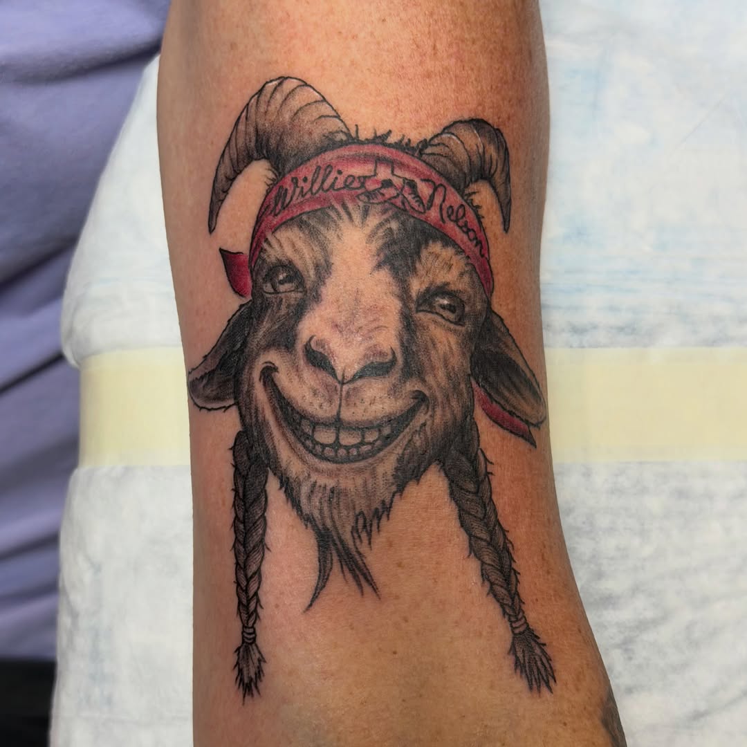 Tattoo by @matthewgtattoos — realism, lettering_script