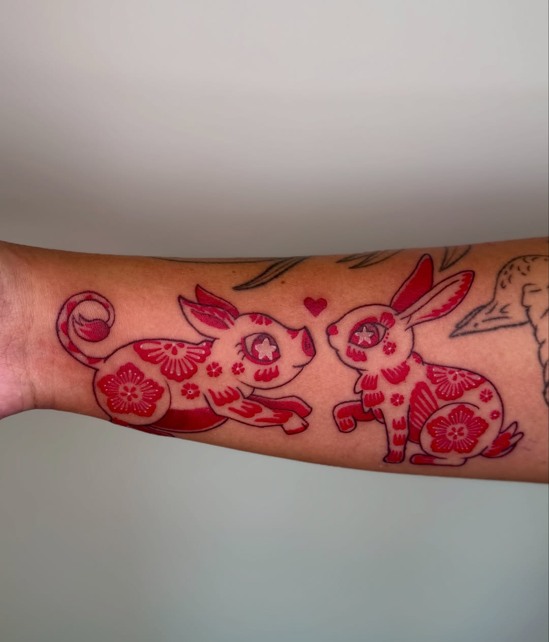 Tattoo by @pollenpowder — dotwork