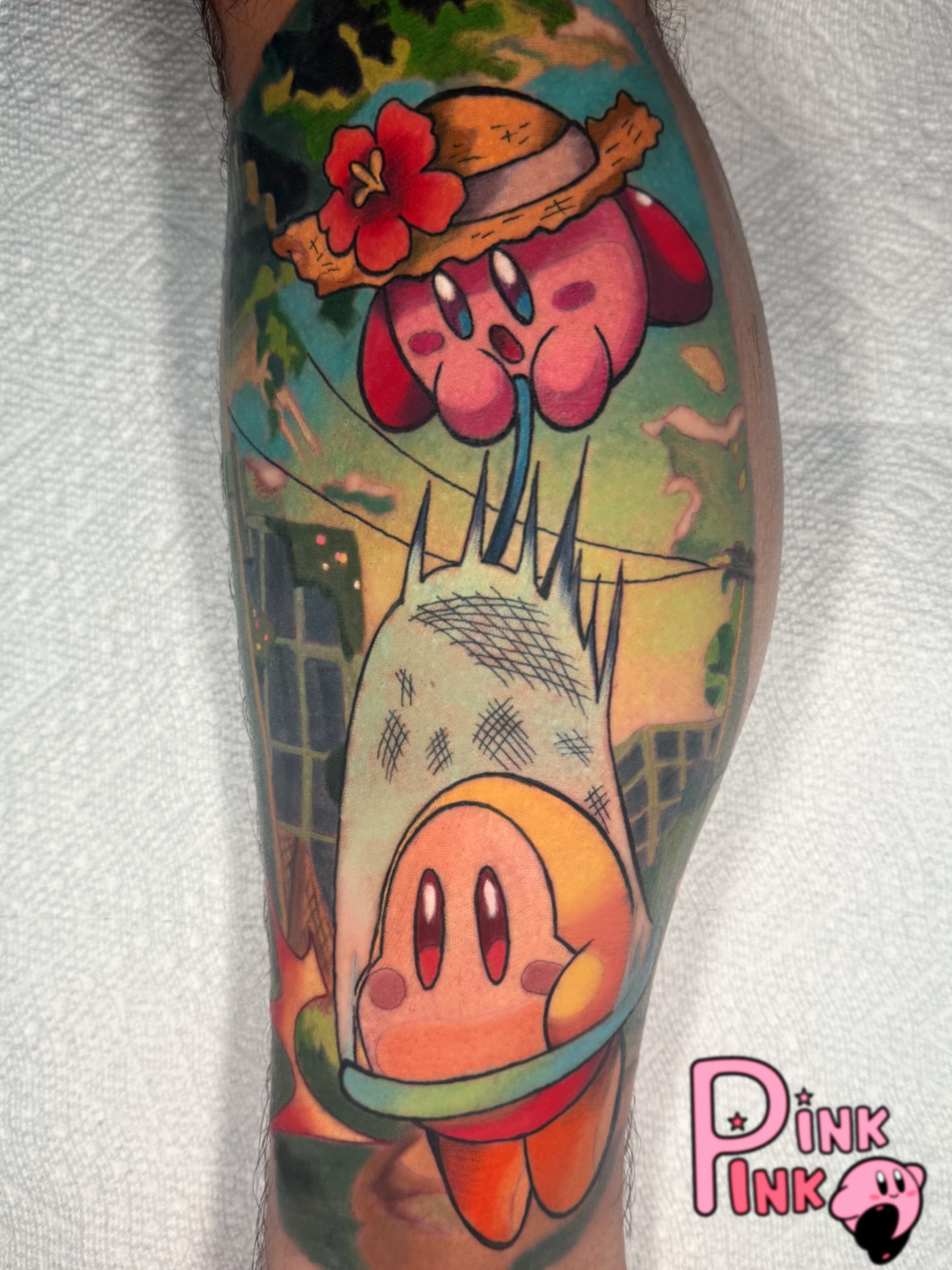Tattoo by @pinkink11 — new_school, illustrative