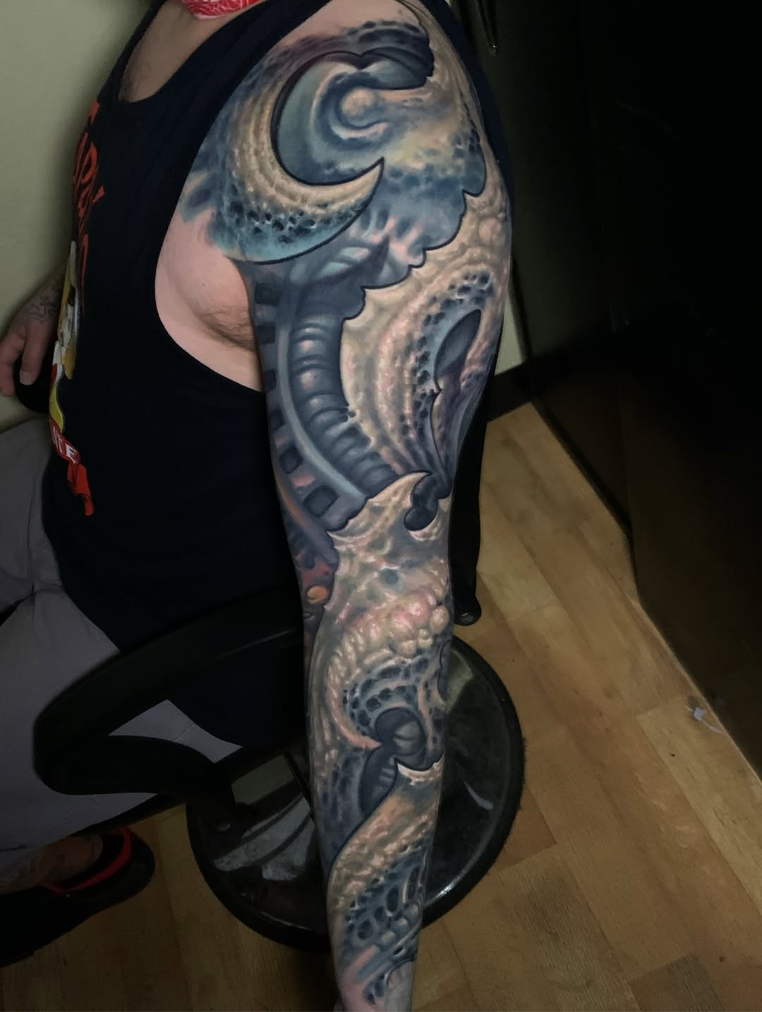 Tattoo by @tymcewen โ realism, dark_realism