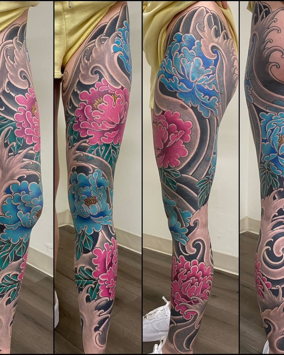 Tattoo by @mikegodfrey — japanese_irezumi, black_and_grey