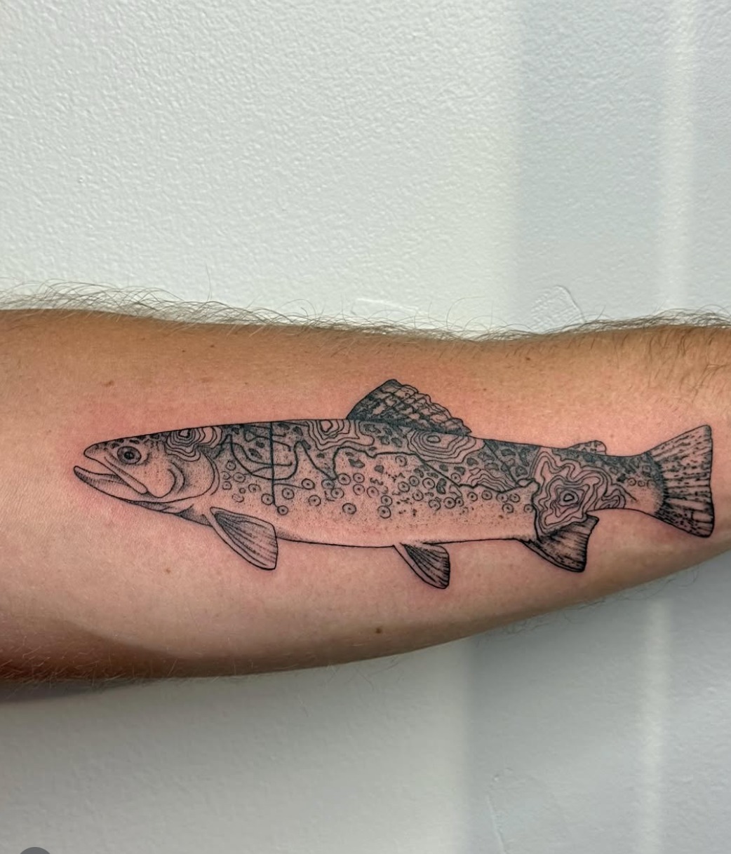 Tattoo by @inkbymercury — black_and_grey, geometric