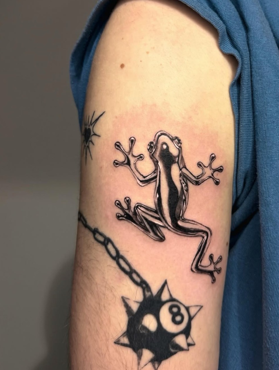 Tattoo by @inkbymercury — black_and_grey, realism